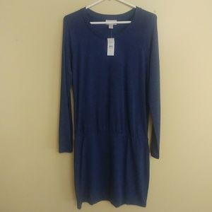 The Loft Blue dress size small NWT loft outlet